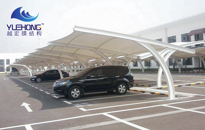 潮田工業(yè)區(qū)膜結構車棚